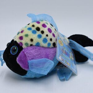 WEBKINZ Lil Kinz Polka back fish HS524 plush sealed unused code Ganz 7 inch